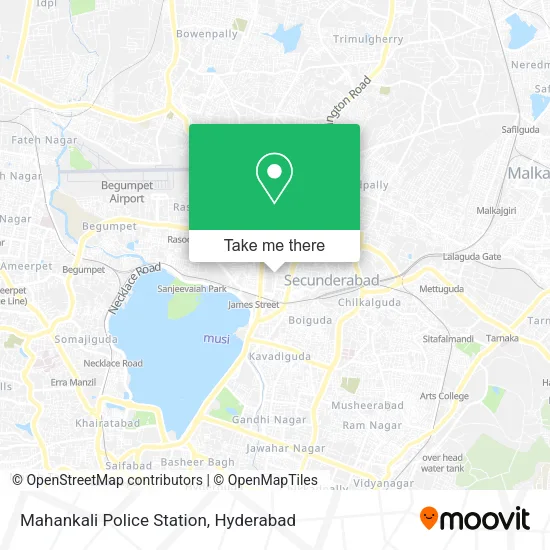 Mahankali Police Station map