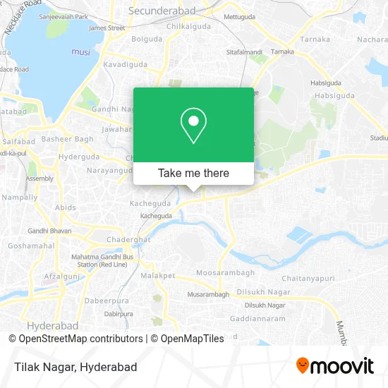 Tilak Nagar map