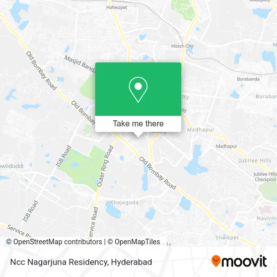 Ncc Nagarjuna Residency map