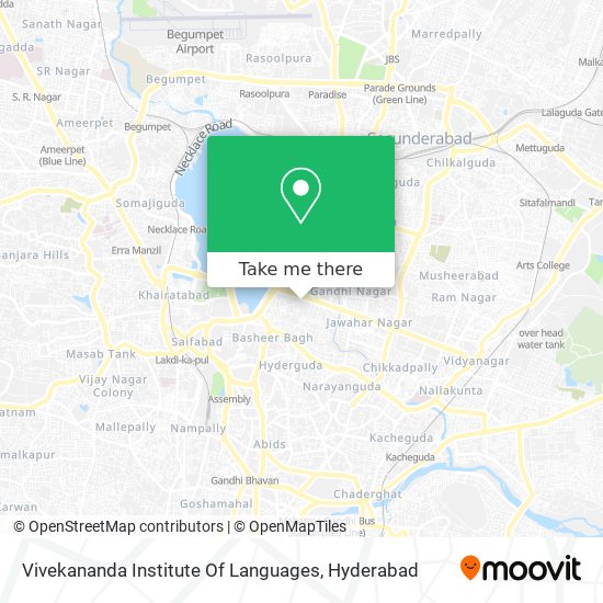 Vivekananda Institute Of Languages map