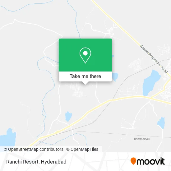 Ranchi Resort map