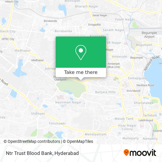 Ntr Trust Blood Bank map