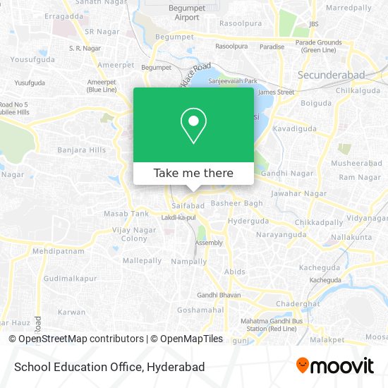 School Education Office map