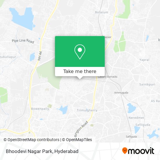 Bhoodevi Nagar Park map