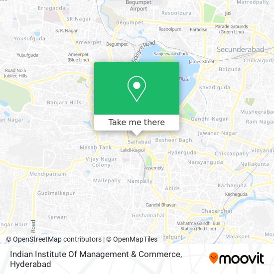 Indian Institute Of Management & Commerce map