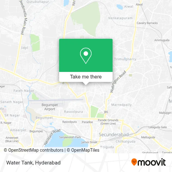 Water Tank map