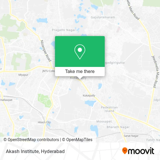 Akash Institute map