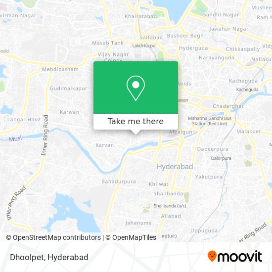 Dhoolpet map