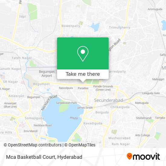 Mca Basketball Court map