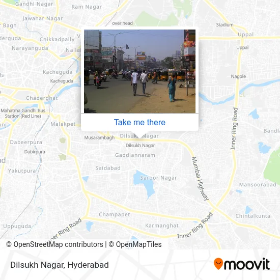 Dilsukh Nagar map