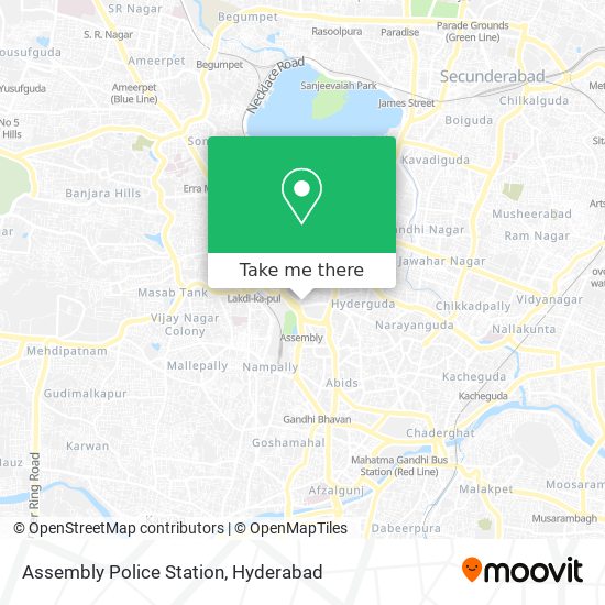 Assembly Police Station map