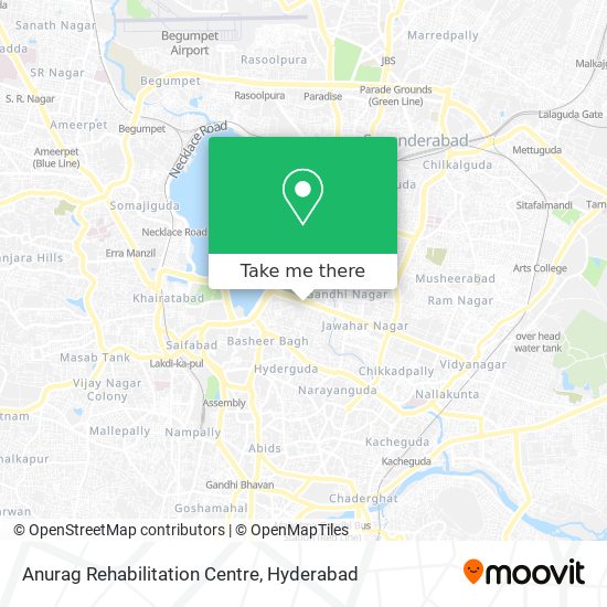 Anurag Rehabilitation Centre map