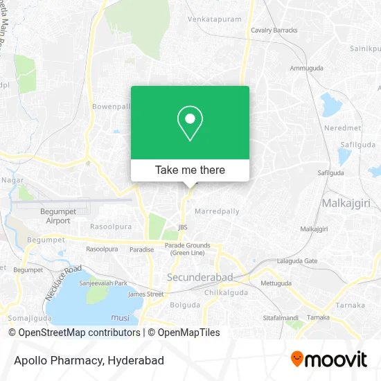 Apollo Pharmacy map