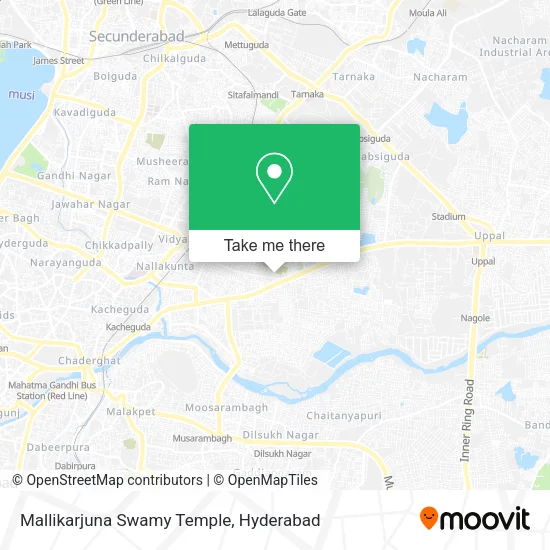Mallikarjuna Swamy Temple map