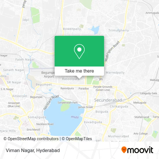 Viman Nagar map