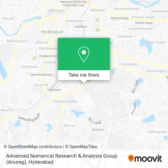 Advanced Numerical Research & Analysis Group (Anurag) map
