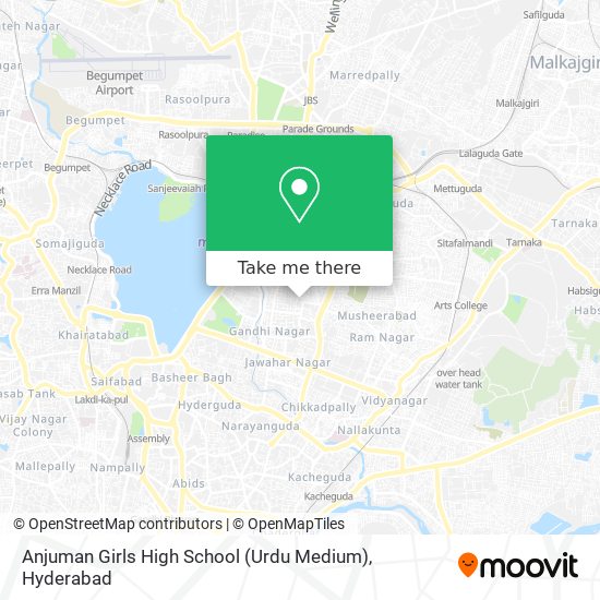 Anjuman Girls High School (Urdu Medium) map