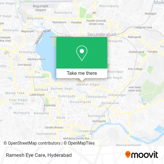 Ramesh Eye Care map
