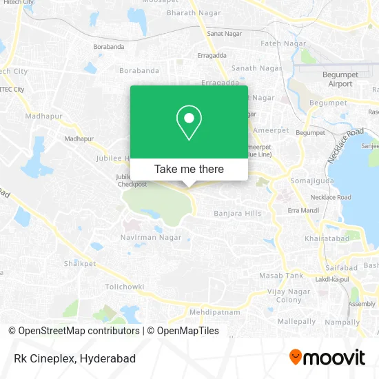 Rk Cineplex map