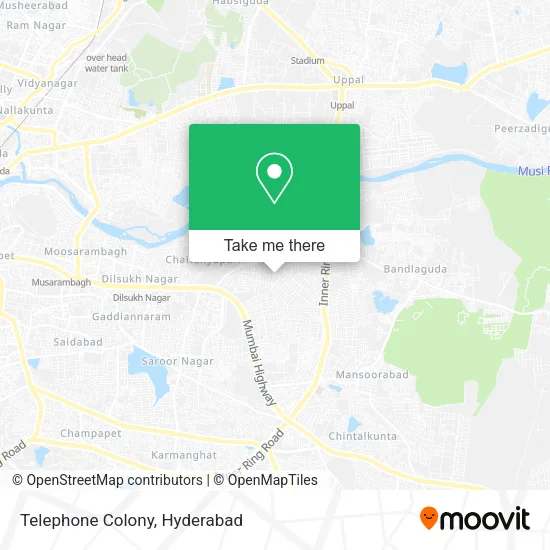 Telephone Colony map
