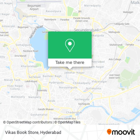 Vikas Book Store map