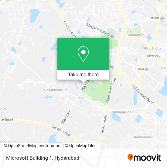 Microsoft Building 1 map