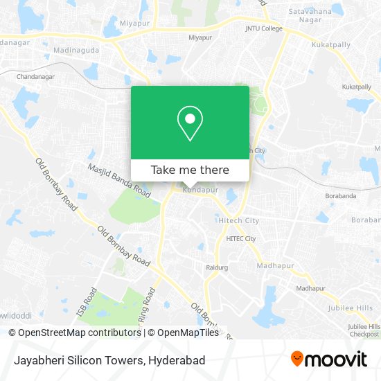 Jayabheri Silicon Towers map