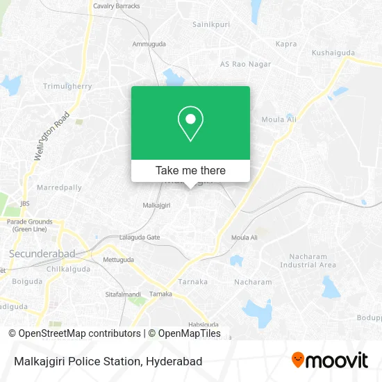 Malkajgiri Police Station map