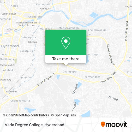 Veda Degree College map