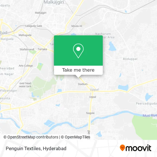 Penguin Textiles map