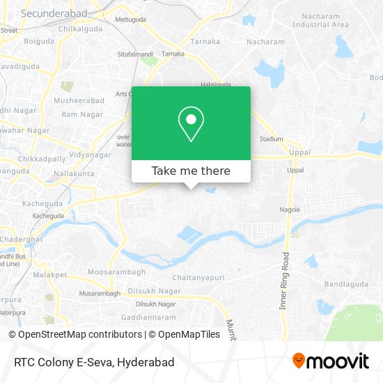 RTC Colony E-Seva map