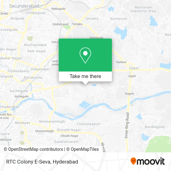 RTC Colony E-Seva map