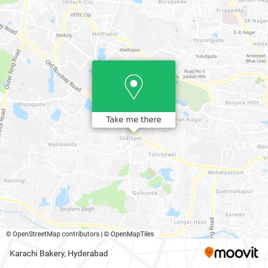 Karachi Bakery map