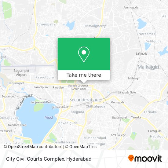 City Civil Courts Complex map