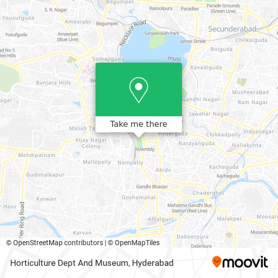 Horticulture Dept And Museum map