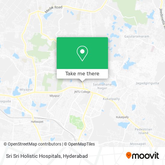 Sri Sri Holistic Hospitals map