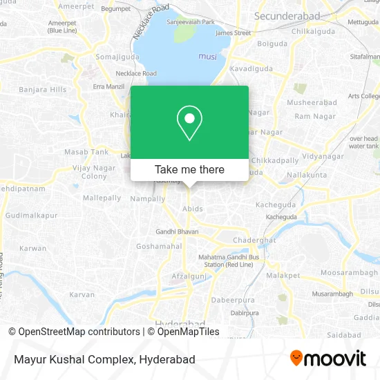 Mayur Kushal Complex map
