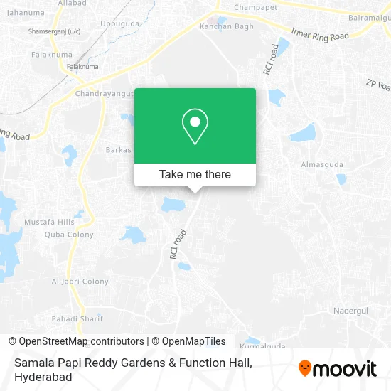 Samala Papi Reddy Gardens &Function Hall map
