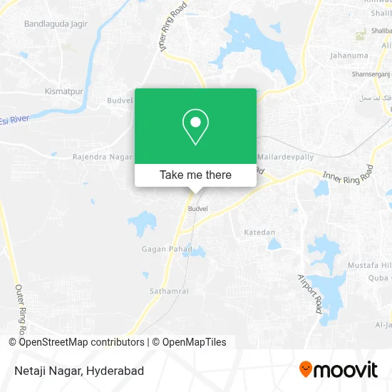 Netaji Nagar map