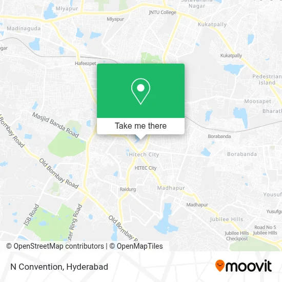 N Convention map