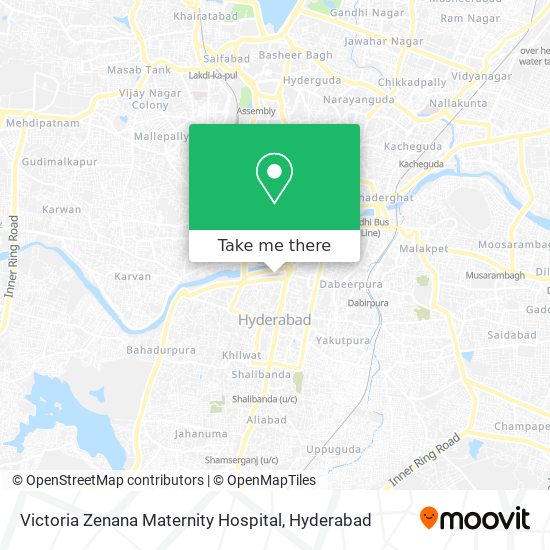 Victoria Zenana Maternity Hospital map