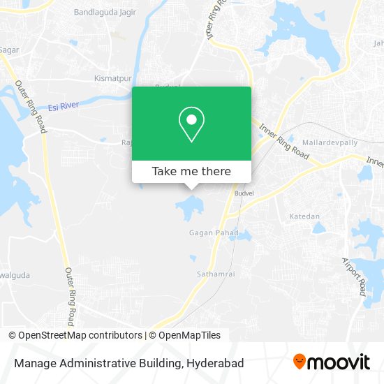 Manage Administrative Building map