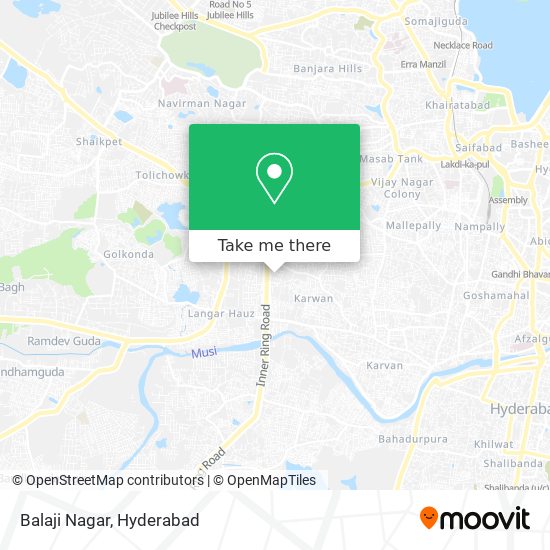 Balaji Nagar map