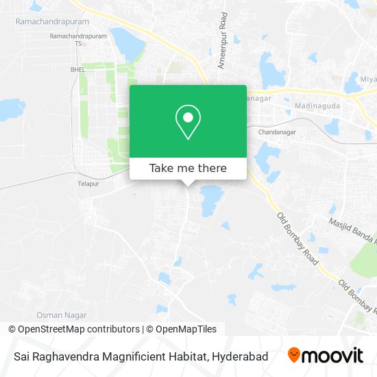 Sai Raghavendra Magnificient Habitat map