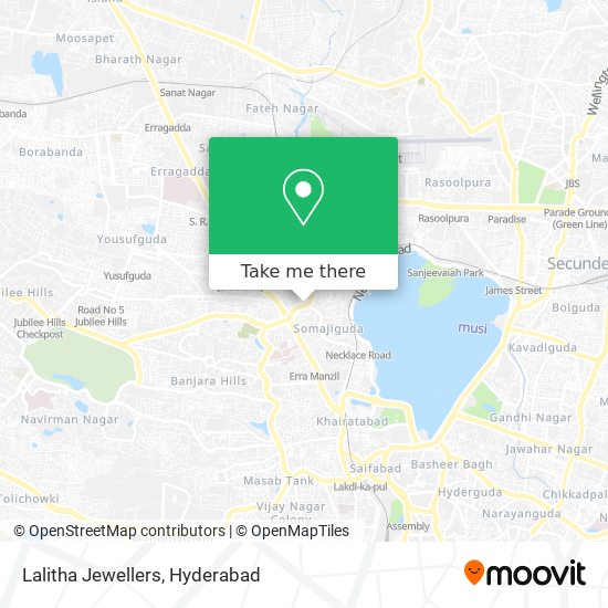 Lalitha Jewellers map