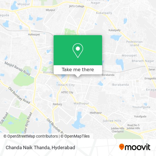 Chanda Naik Thanda map