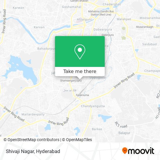 Shivaji Nagar map