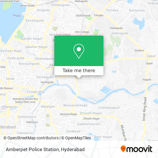 Amberpet Police Station map