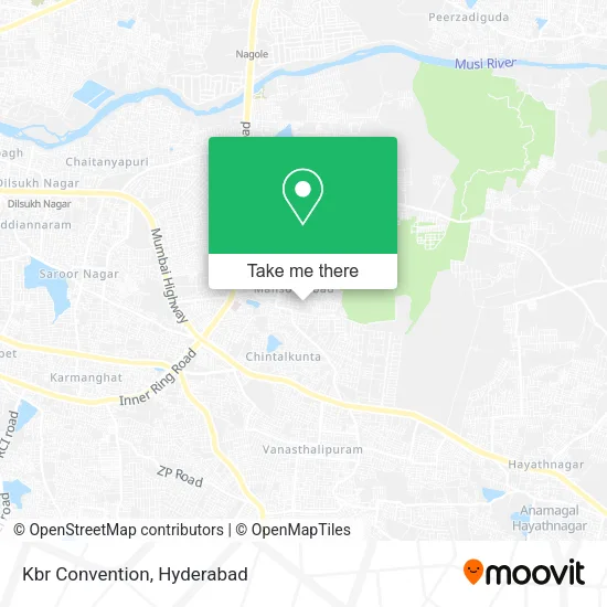 Kbr Convention map