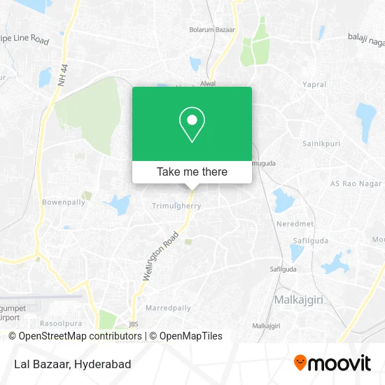 Lal Bazaar map